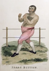 Isaac Bitton, gravé par P. Roberts, publié en 1822
